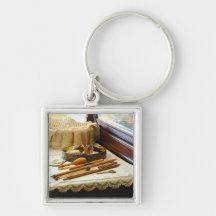 Knitting Supplies Keychains