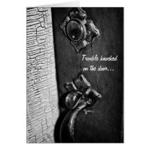 Knock on the Door Card