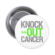 Knock Out Cancer - Lymphoma Pins