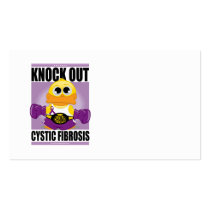 Knock Out Cystic Fibrosis Business Card Templates