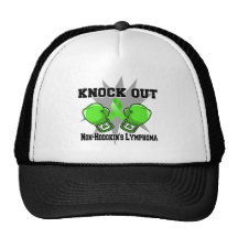 Knock Out Non-Hodgkin Lymphoma Mesh Hat