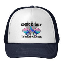 Knock Out Thyroid Cancer Hats