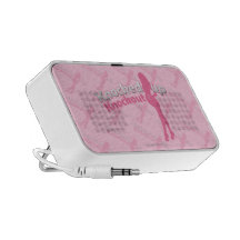 Knocked Up Knockout Baby Shower Mom-to-Be Mini Speakers
