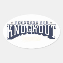Knockout Sticker