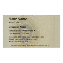 Knot in wood business card