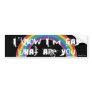 Know I'm Gay Drk Bumper Sticker