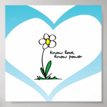 Know Love, Know Power 6x6 Poster
