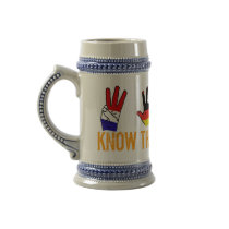 KNOW THE DIFFERENCE COFFEE MUG