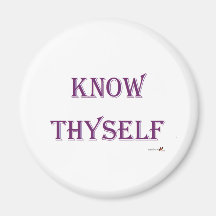 Know Thyself Fridge Magnets