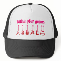 Know Your Guitar - Emo Alternative Grunge Rock Hat