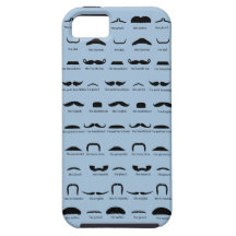 Know your moustache ? - iphone 5 case