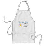 Knowing Jesus makes my day shine aprons