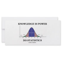 Knowledge Is Power Do Statistics (Stats Humour)