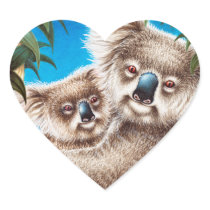 Koala and Baby Sticker