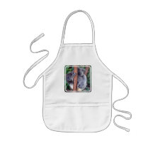 Koala Bear Family Children's Apron