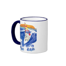 Koala Bear Windsurfing The Spirit of Australia Mug