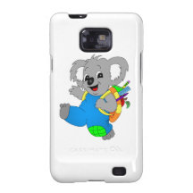 Koala Bear with backpack Galaxy S2 Covers