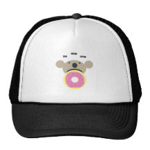 Koala Doughnut Diet Mesh Hats