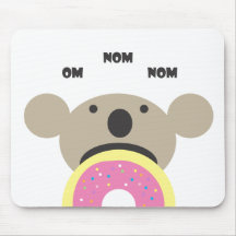 Koala Doughnut Diet Mousemats
