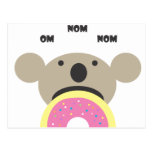 Koala Doughnut Diet Postcards