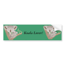 Koala Family Bumper Stickers