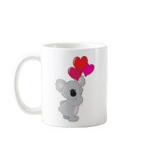 Koala Heart Balloons Mug