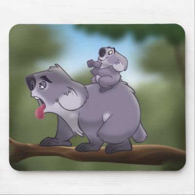 Koala Mousepad by adrianropp
