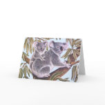 Koala with Baby Card