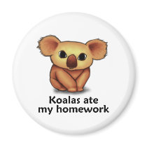 Koalas ate my Homework