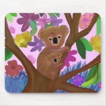 Koalas Just Hanging Around Mousepads