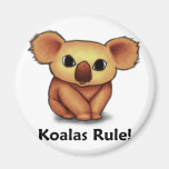 Koalas Rule! Magnet