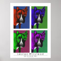 Kobe the Pop Art Boxer posters