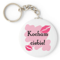 Kocham ciebie - Polish I love you Keychains