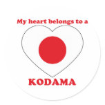Kodama Round Sticker