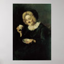 Kofetarica Coffee Drinker Painting posters