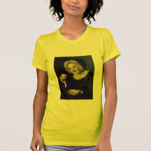 Kofetarica Coffee Drinker Painting T Shirt