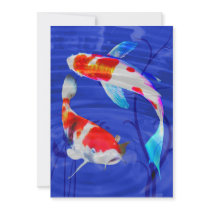 Kohaku Duo in Deep Blue Pond
