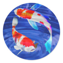 Kohaku Duo in Deep Blue Pond