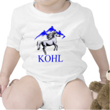 Kohl Colt Logo_Color and Text Bodysuits