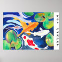 koi carp-et posters
