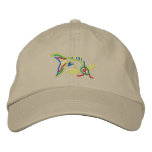 Koi Embroidered Baseball Caps