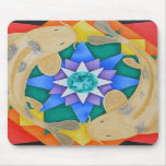 Koi Fish and Lotus Mousepad