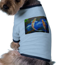 Koi Fish Cloud Reflections Dog Clothing