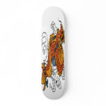 Koi Fish Fire Dragon Skate Board Decks skateboards