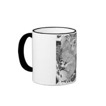 koi fish mug