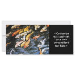 Koi Fish Rack Card rack cards
