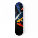 Koi Fish Skateboard Deck