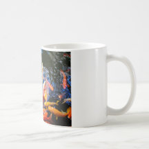 Koi Goldfish Kona Hawaii Coffee Mug