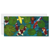 KOI POND Big Bookmark
