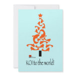 KOI to the world Christmas party  Invitation